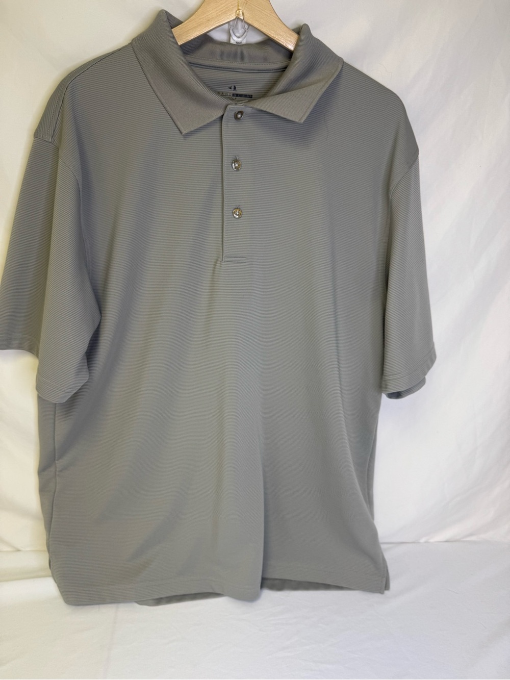 Grand Slam Men's Short-Sleeve Polo - Gray